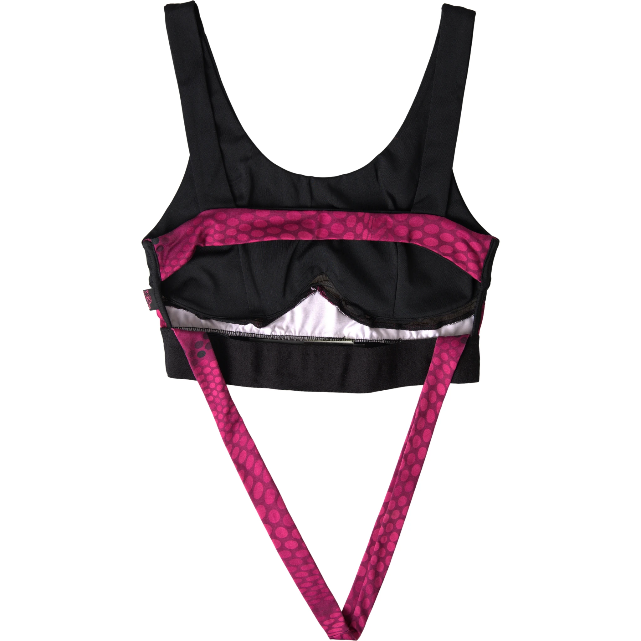 Black Fuchsia Logo Athlete Hannah Bra Underwear