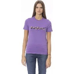 Purple Cotton T-Shirt