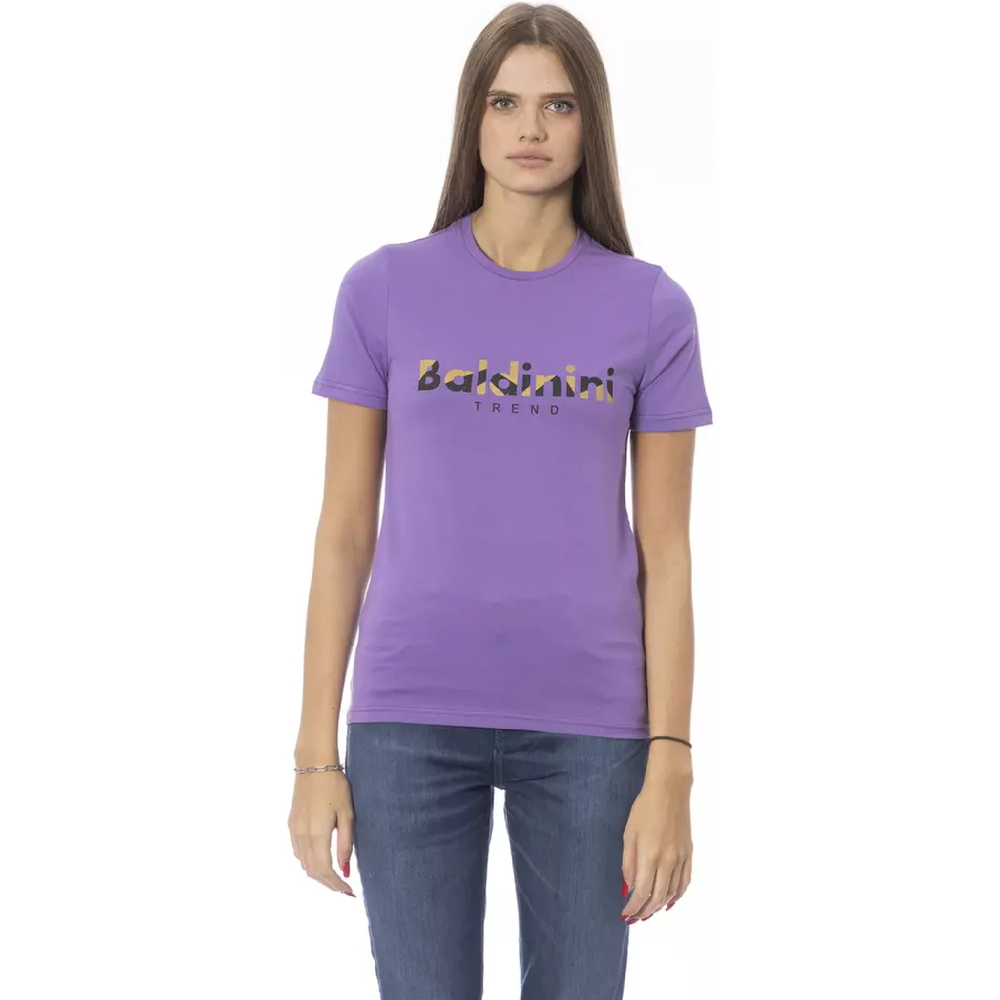 Purple Cotton T-Shirt