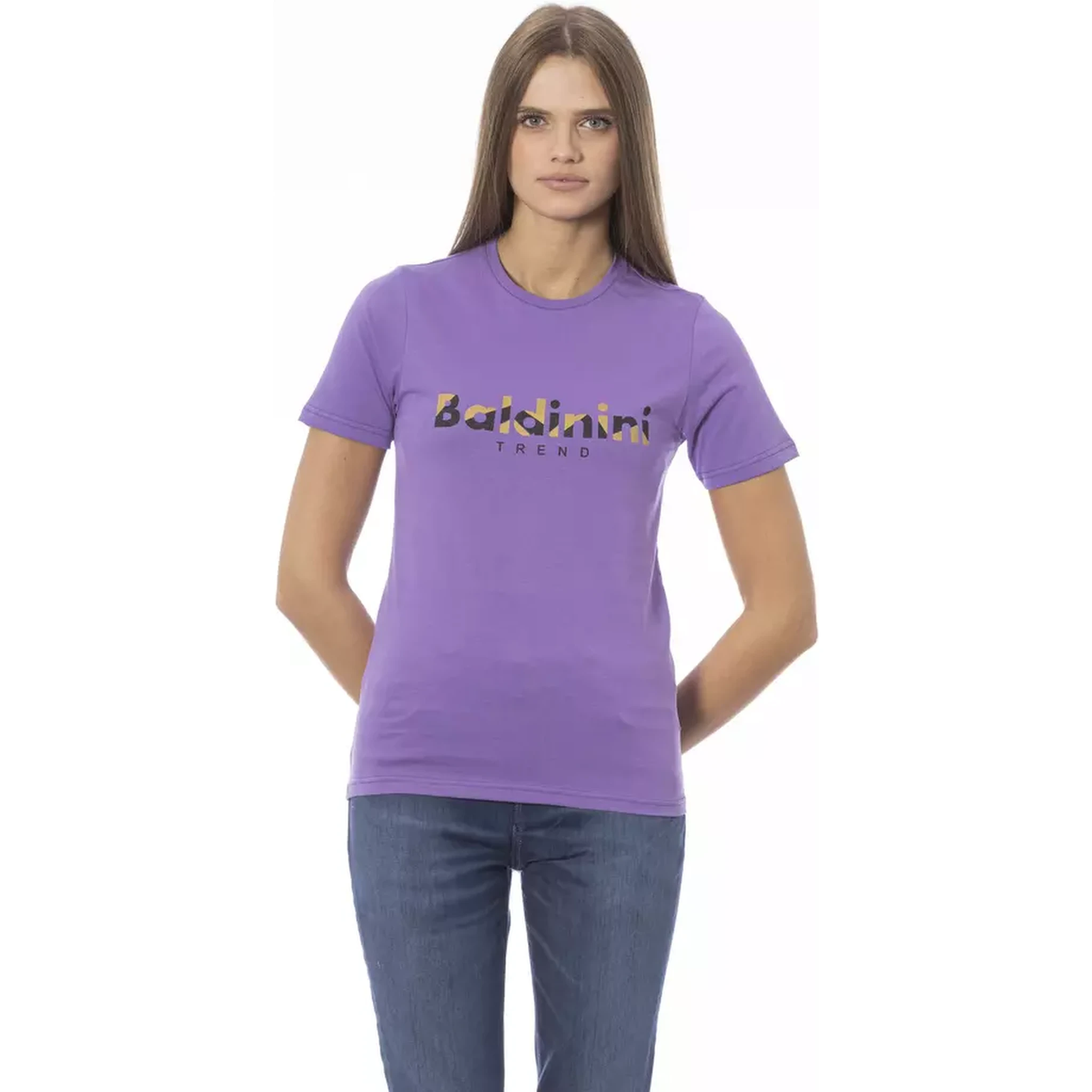 Purple Cotton T-Shirt