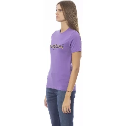 Purple Cotton T-Shirt