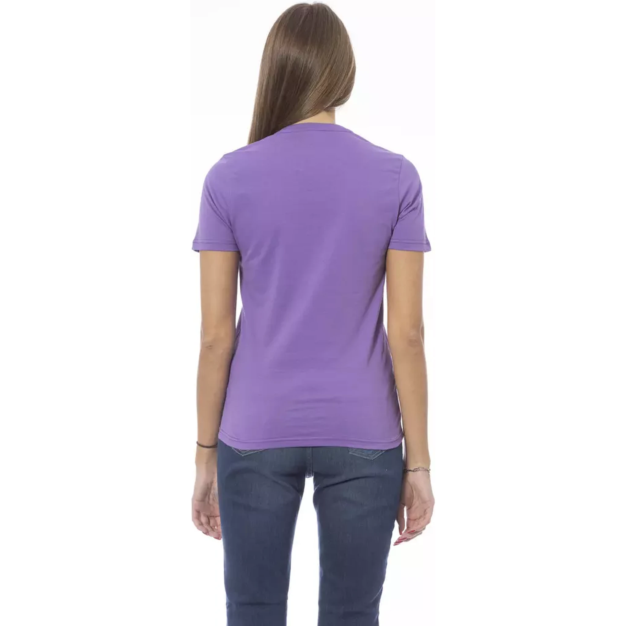 Purple Cotton T-Shirt