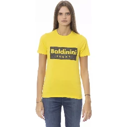 Yellow Cotton T-Shirt
