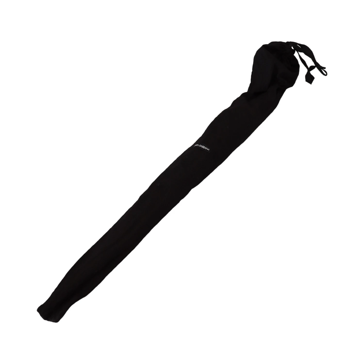 Brown Striped Leather Handle Collapsible Sartoria Umbrella