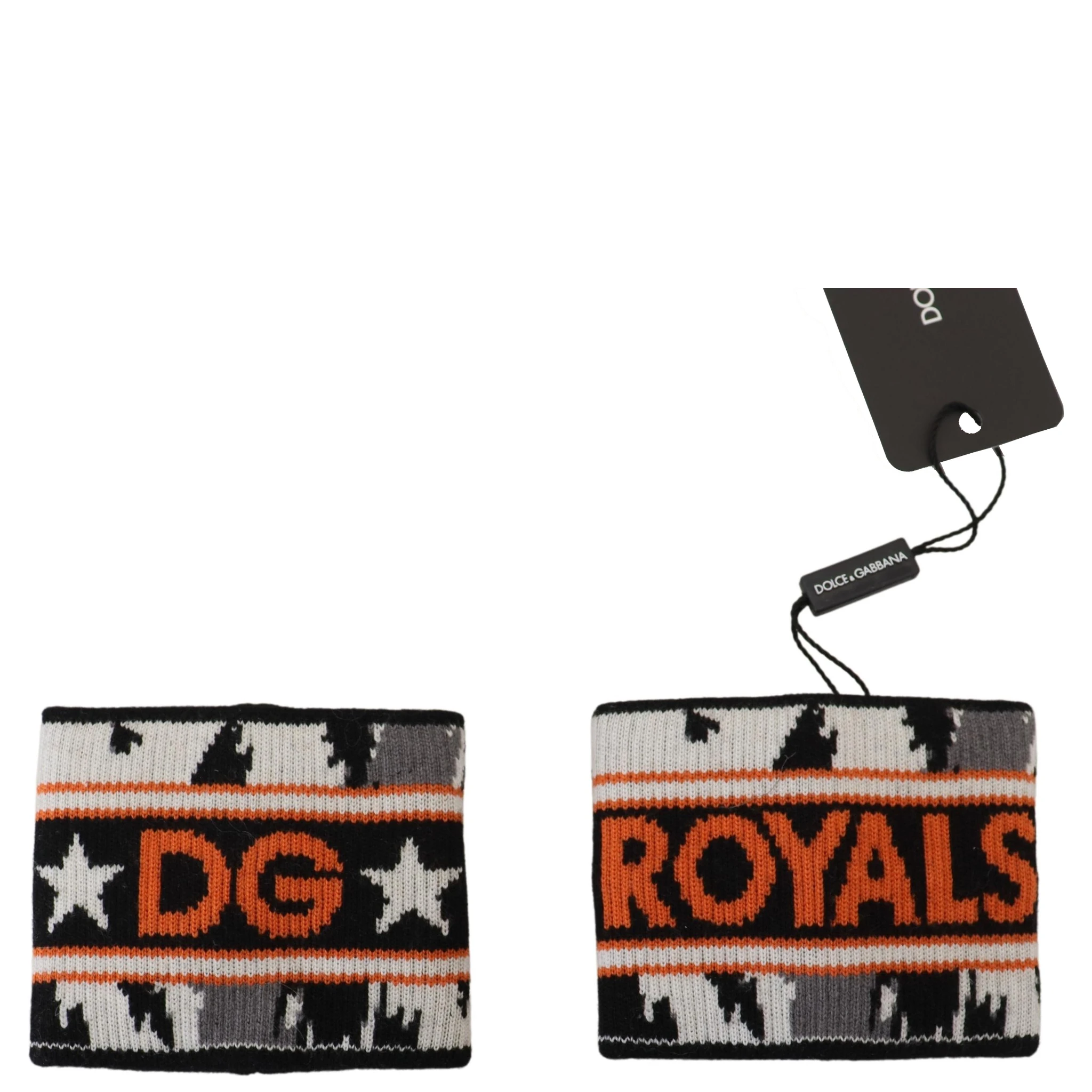 Orange and gray Two Piece Set DG Royal Wristband