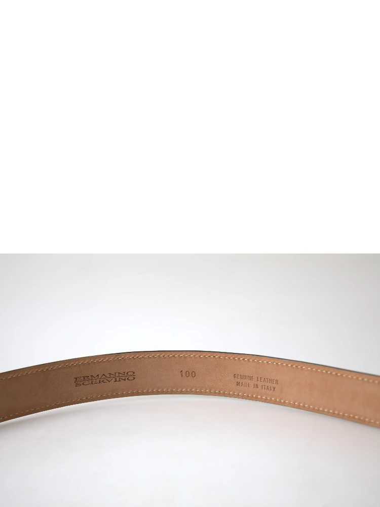 Black Leather Metal Buckle Cintura Belt alternative