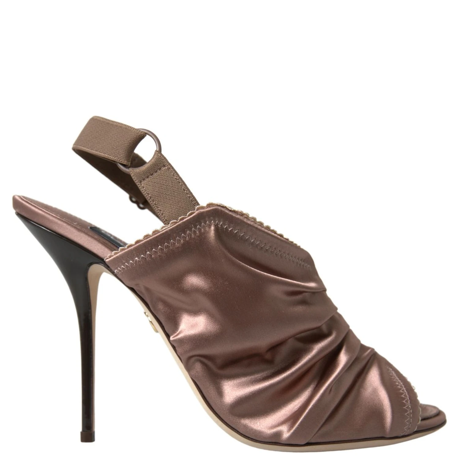 Light brown Slingback Corset Style Fastening stiletto heels