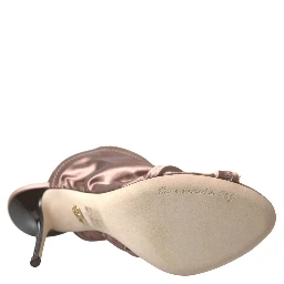 Light brown Slingback Corset Style Fastening stiletto heels