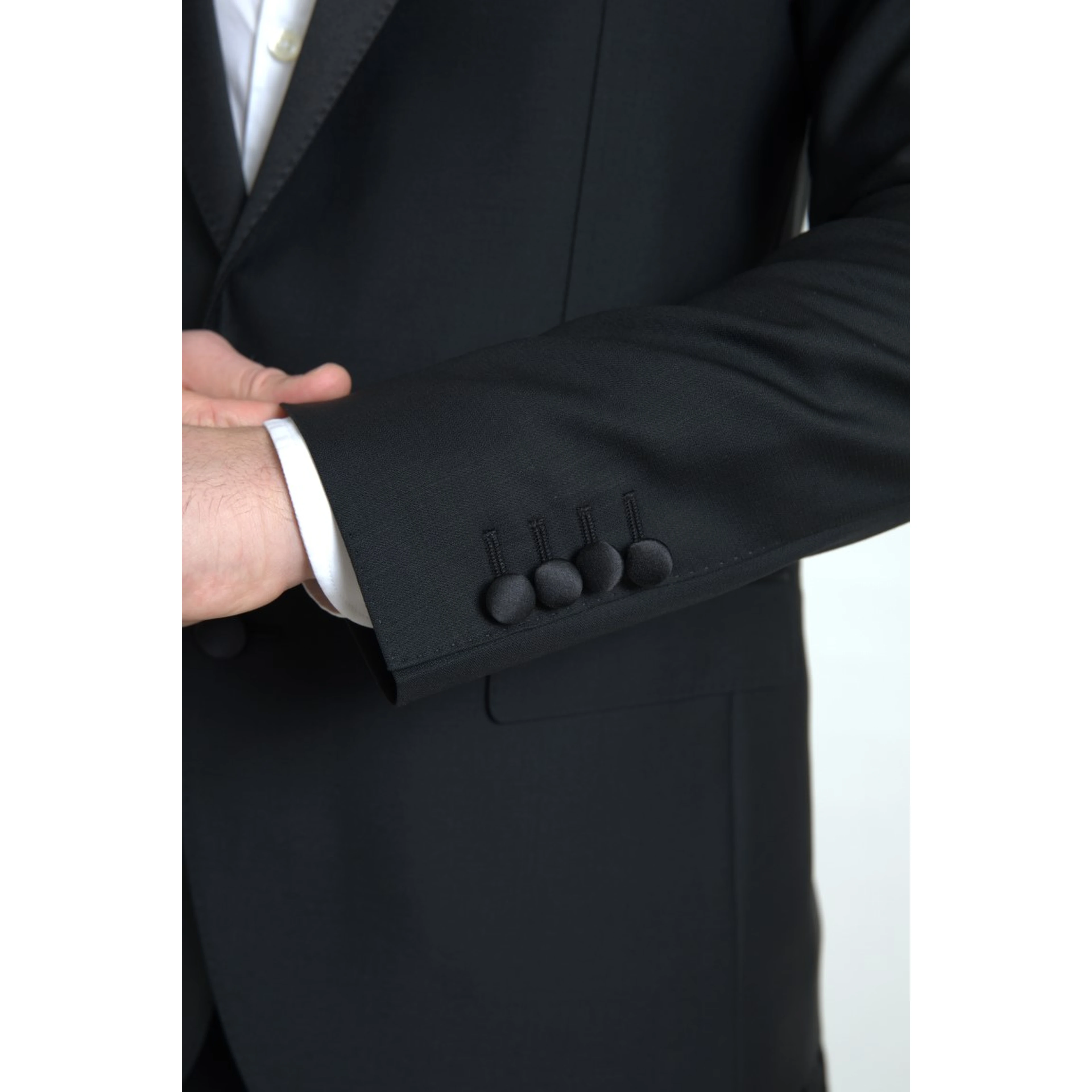 Black Wool Single Breasted MARTINI Blazer