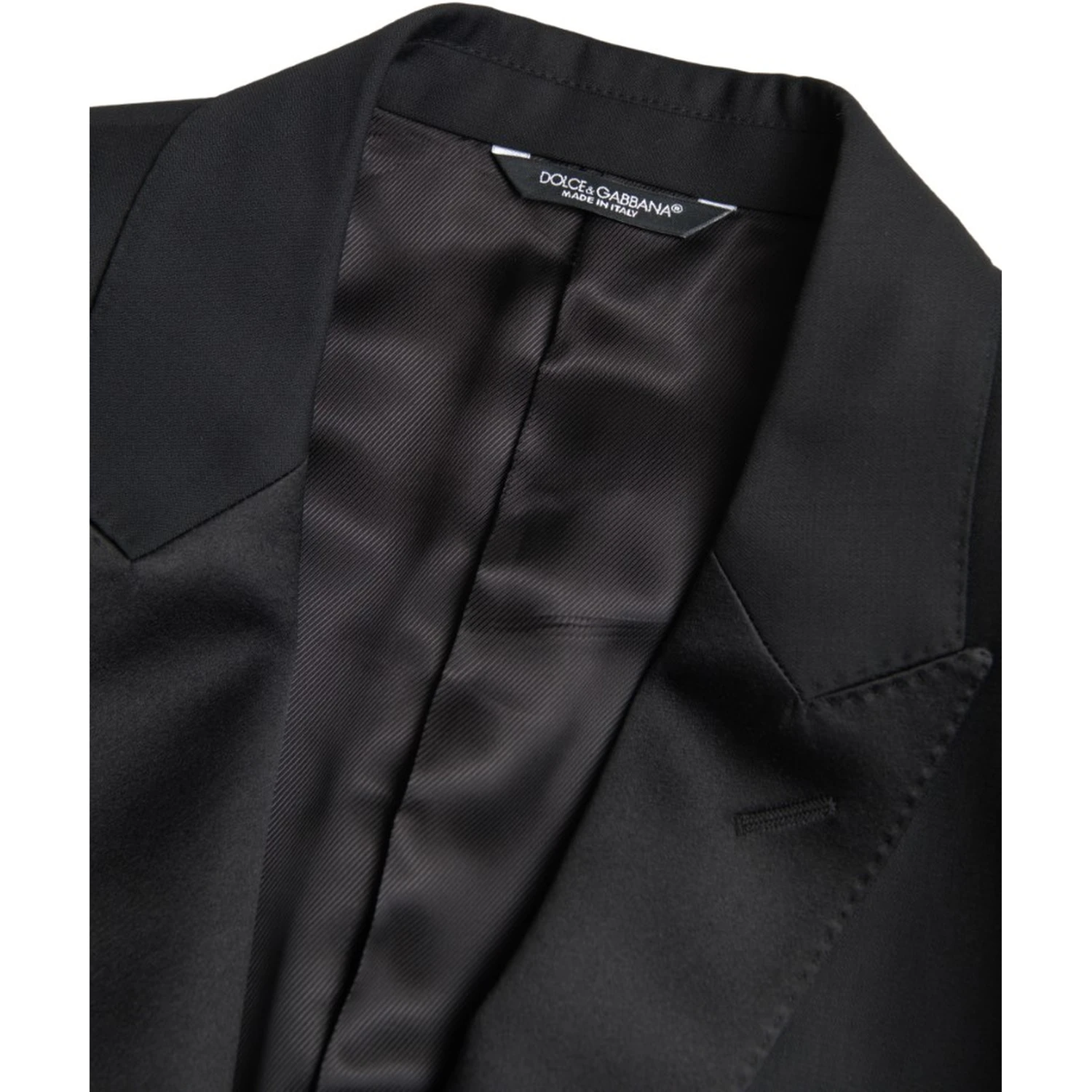 Black Wool Single Breasted MARTINI Blazer