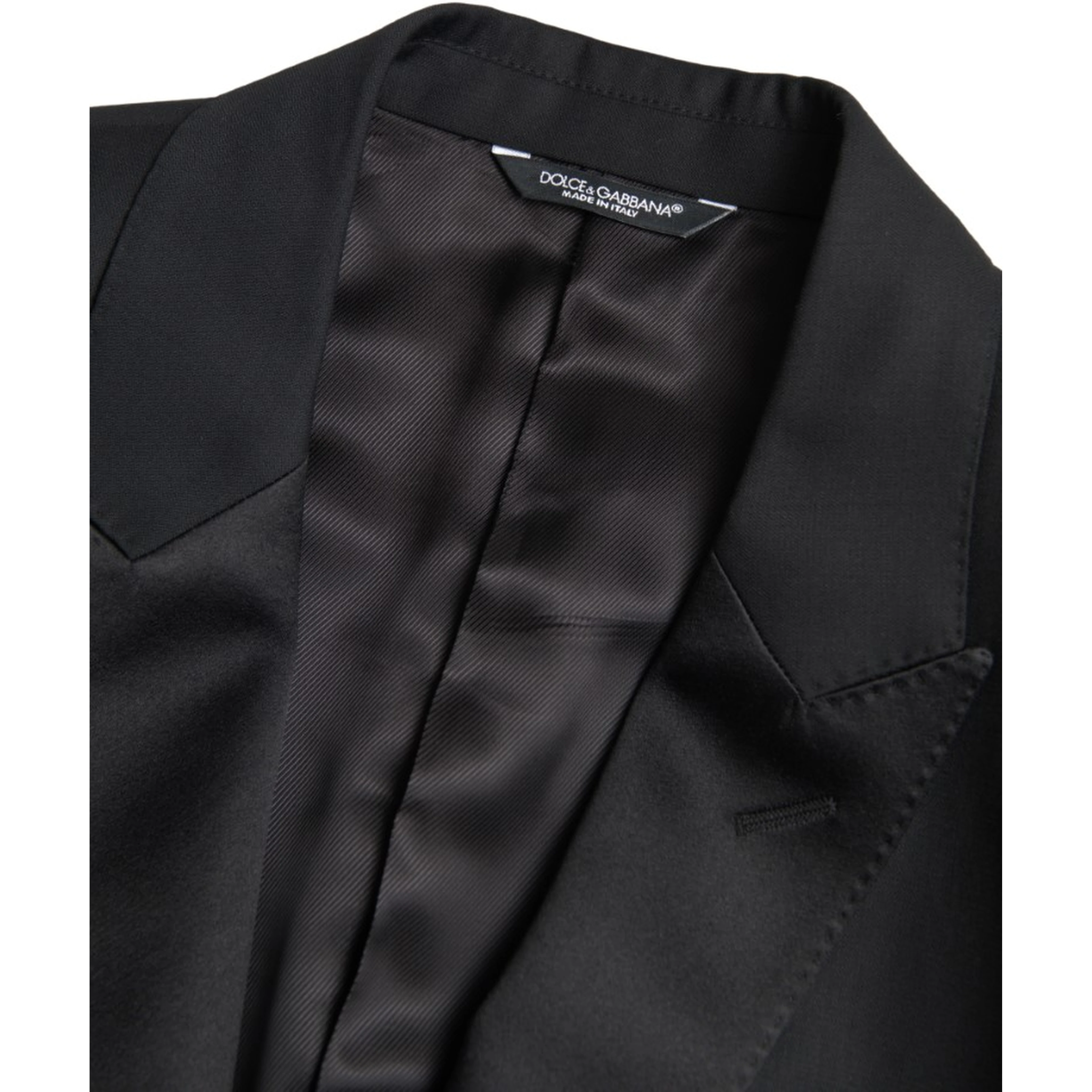 Black Wool Single Breasted MARTINI Blazer