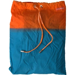 Orange Blue Gradient Beachwear Swimwear Shorts