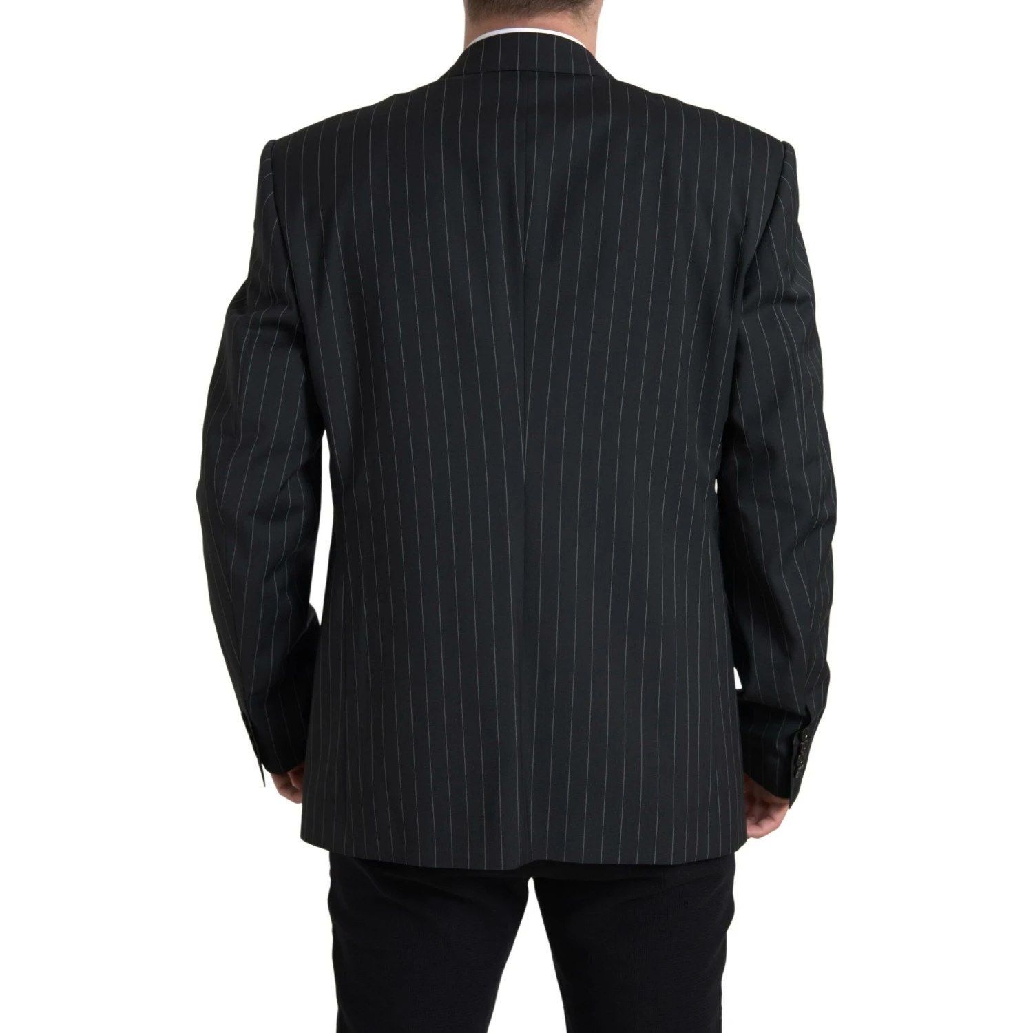 Black Stripe Single Breasted SICILIA Blazer