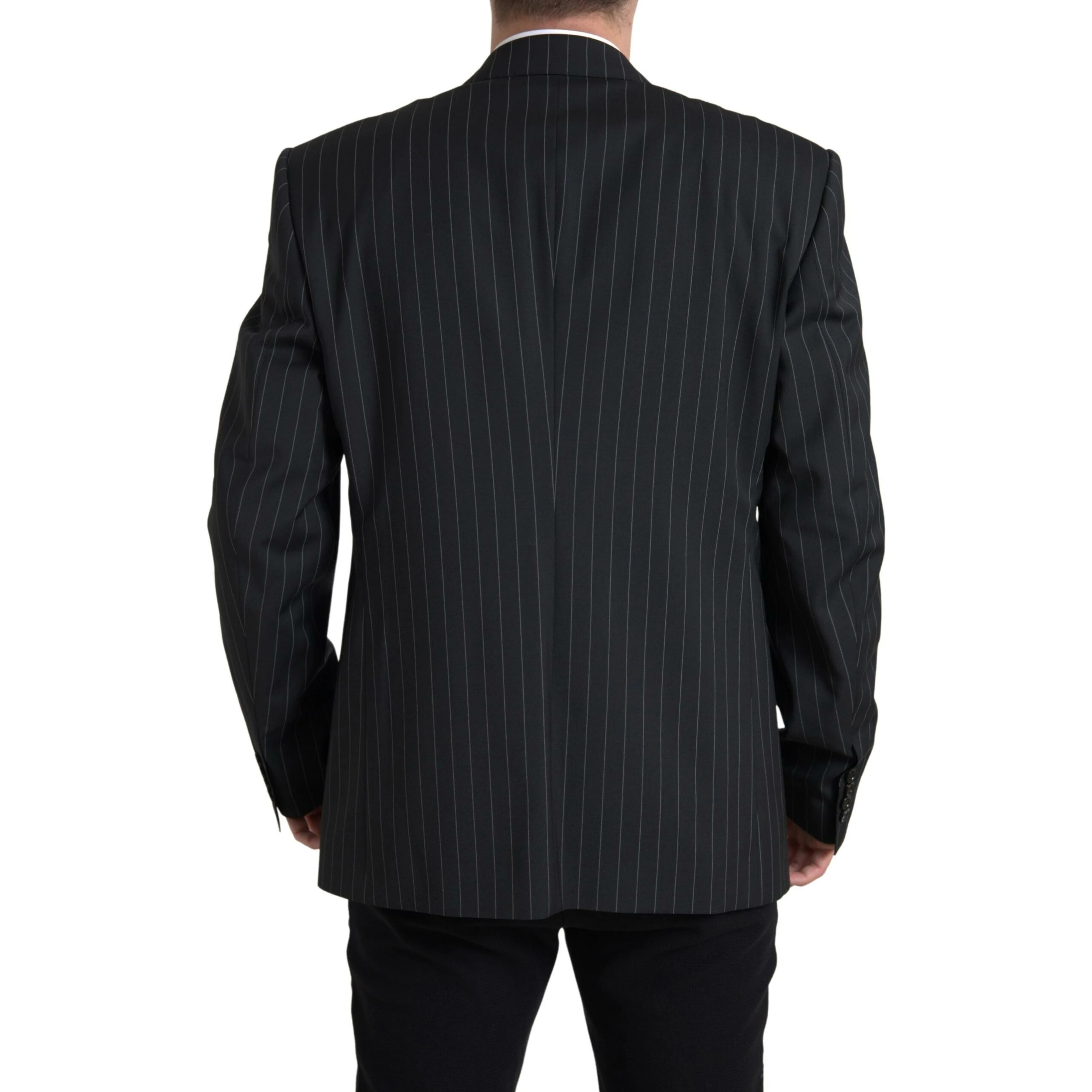 Black Stripe Single Breasted SICILIA Blazer