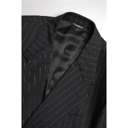 Black Stripe Single Breasted SICILIA Blazer