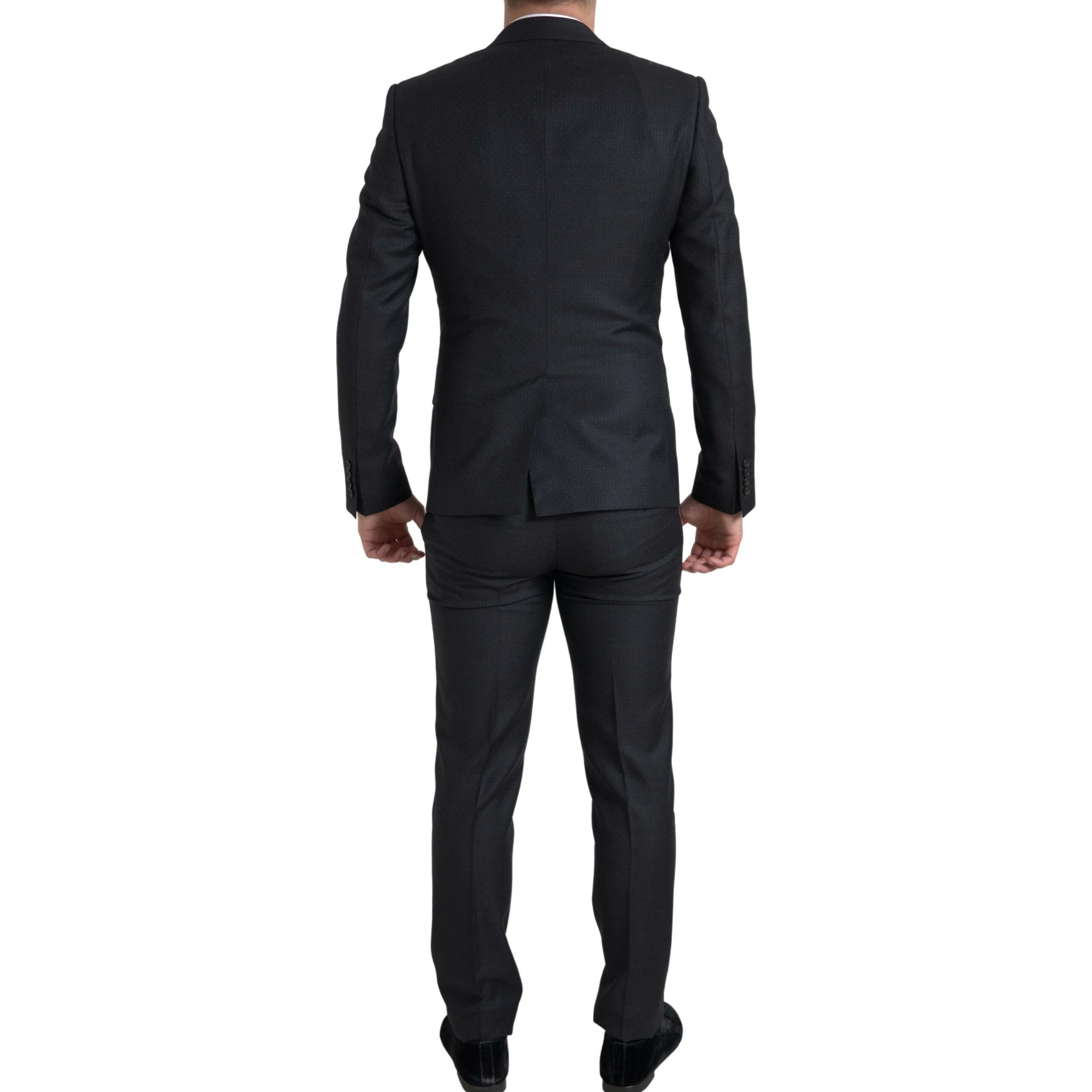Black 3 Piece Single Breasted MARTINI Suit