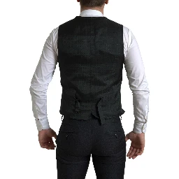 Black 3 Piece Single Breasted MARTINI Suit