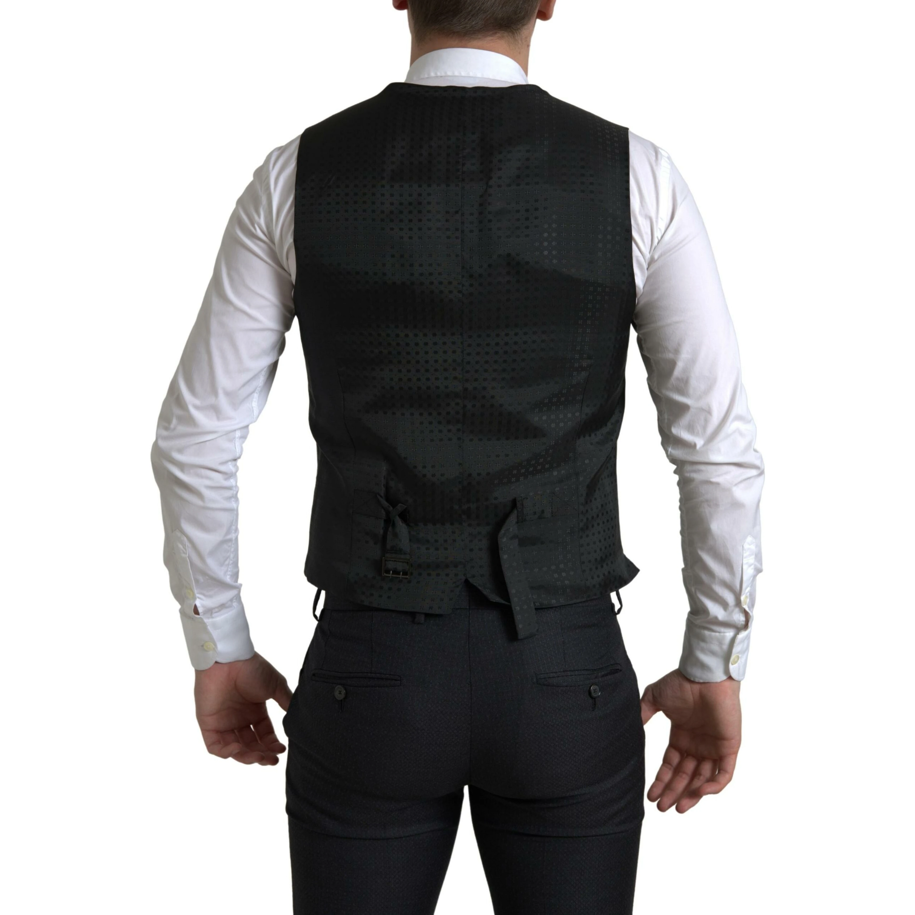 Black 3 Piece Single Breasted MARTINI Suit
