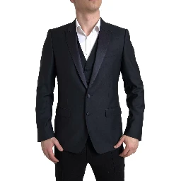Blue 2 Piece Single Breasted MARTINI Suit