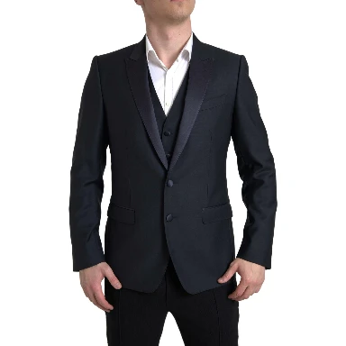 Blue 2 Piece Single Breasted MARTINI Suit