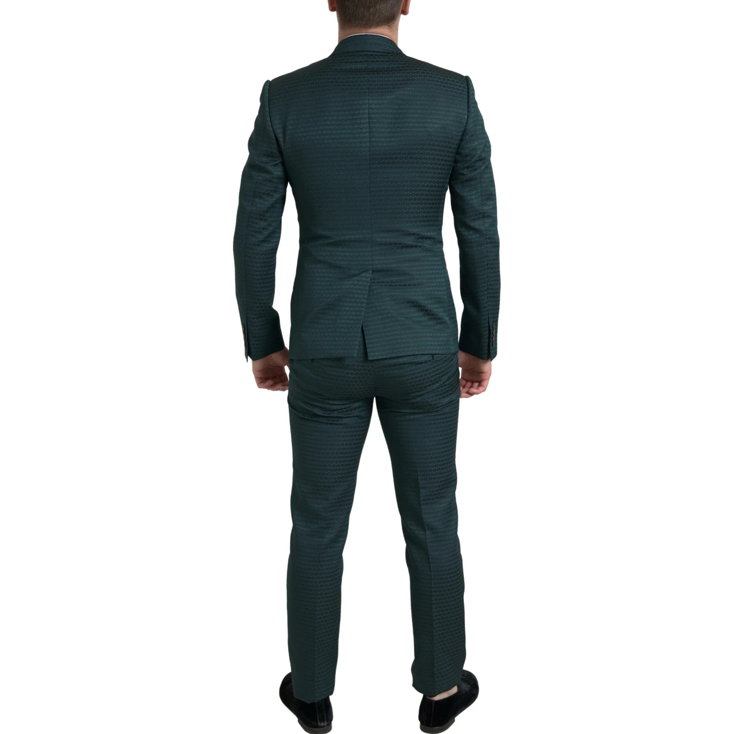 Green 3 Piece Single Breasted MARTINI Suit