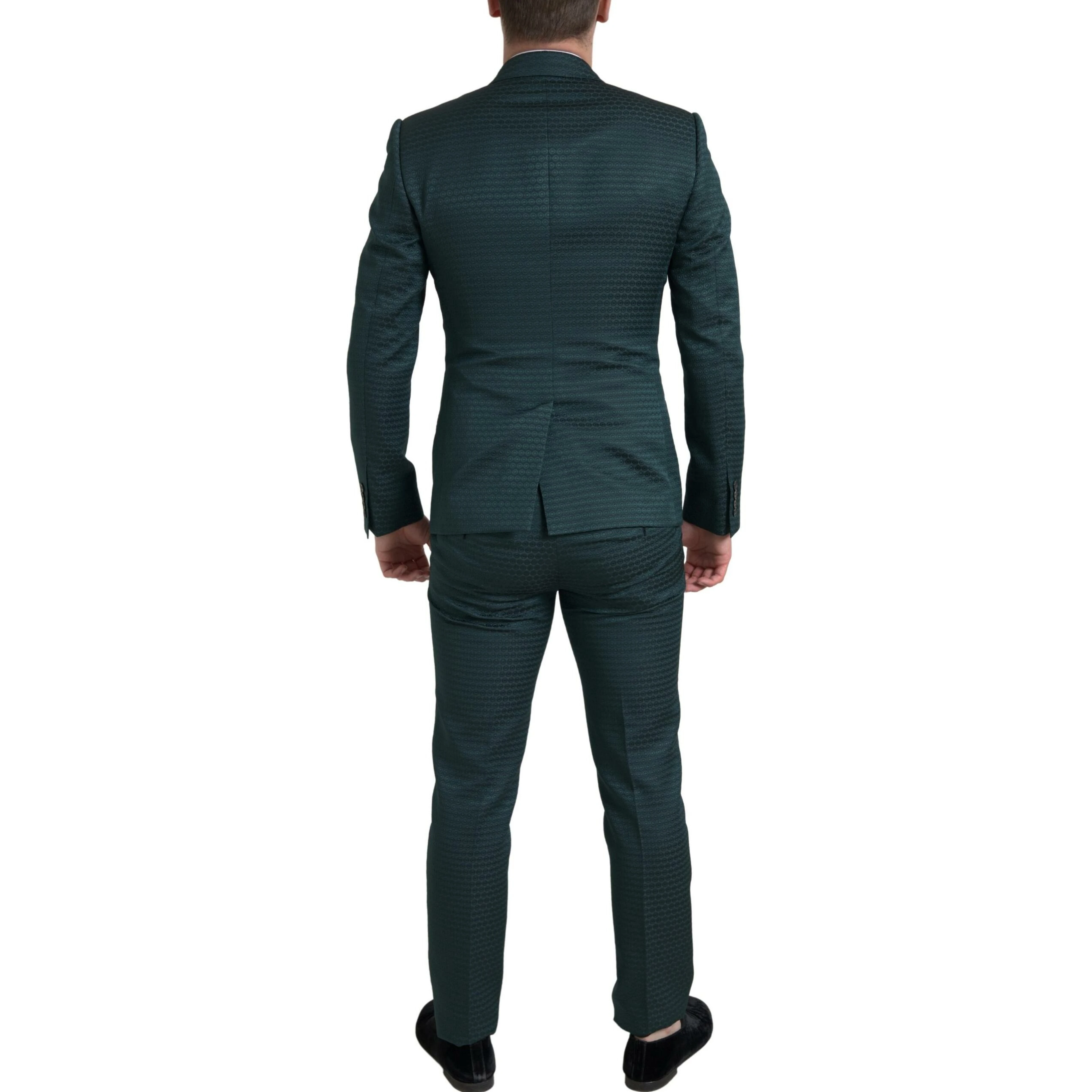 Green 3 Piece Single Breasted MARTINI Suit