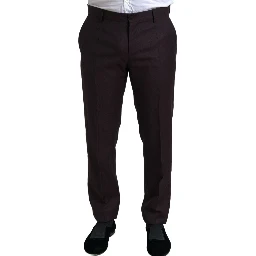 Maroon 2 Piece Single Breasted MARTINI Suit