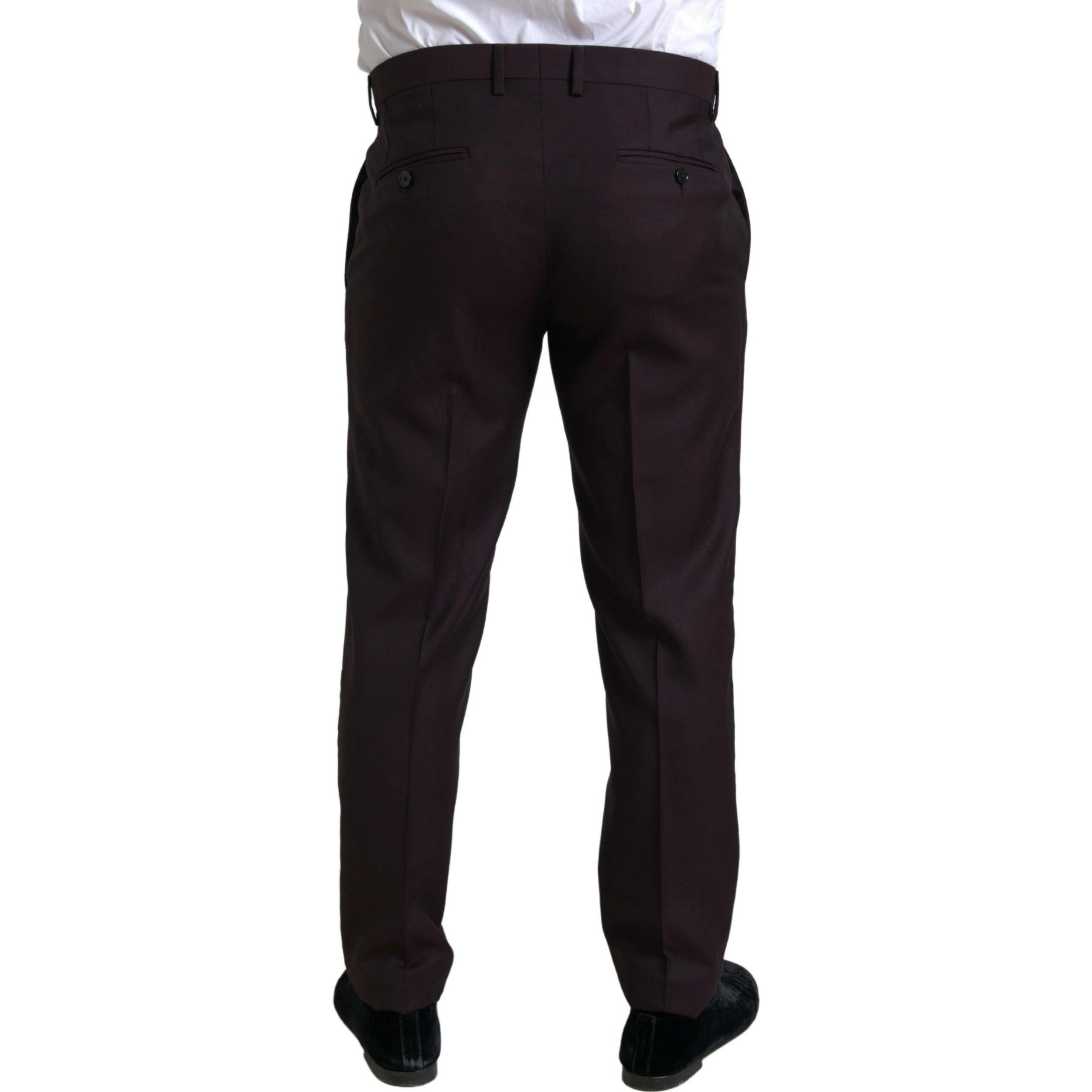 Maroon 2 Piece Single Breasted MARTINI Suit
