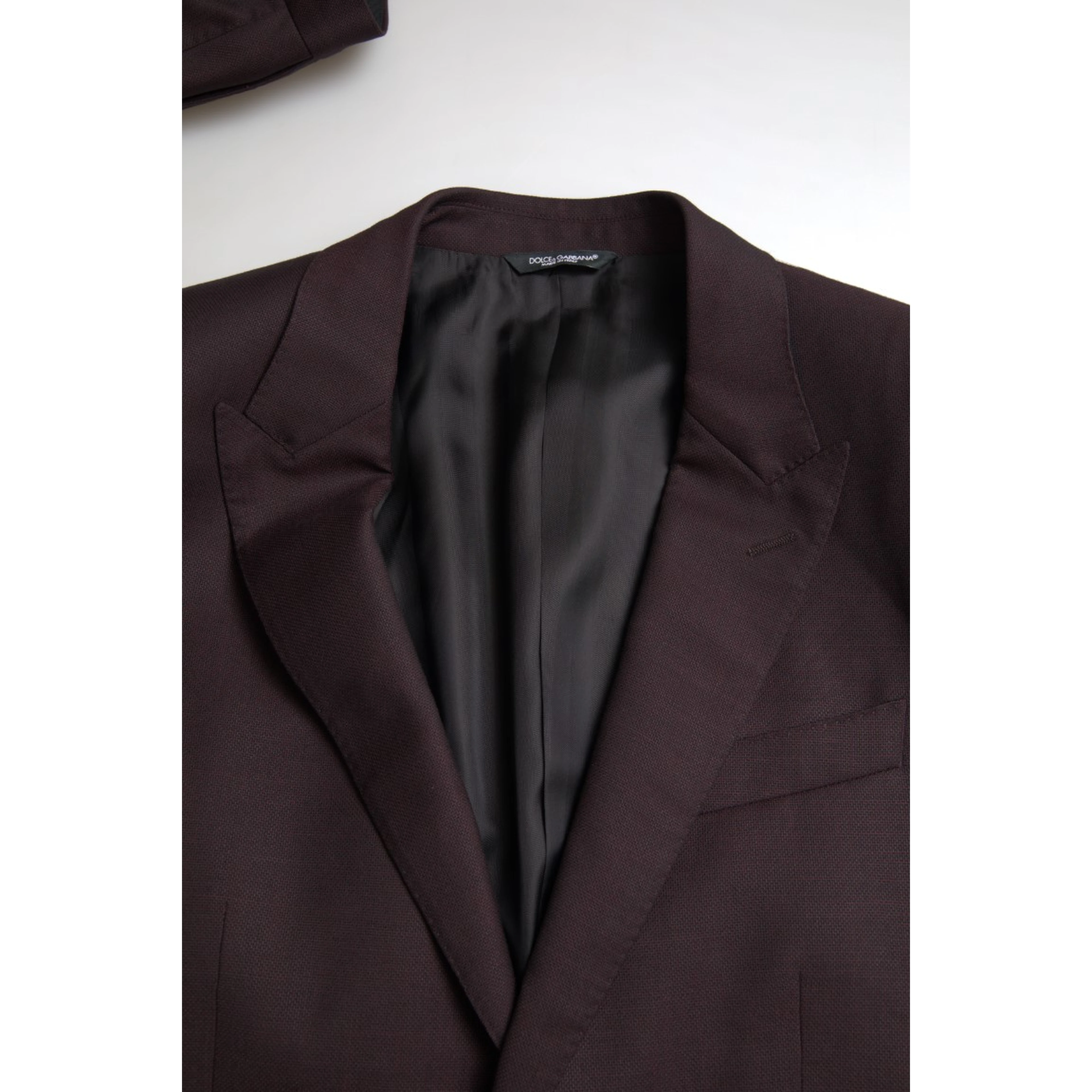 Maroon 2 Piece Single Breasted MARTINI Suit