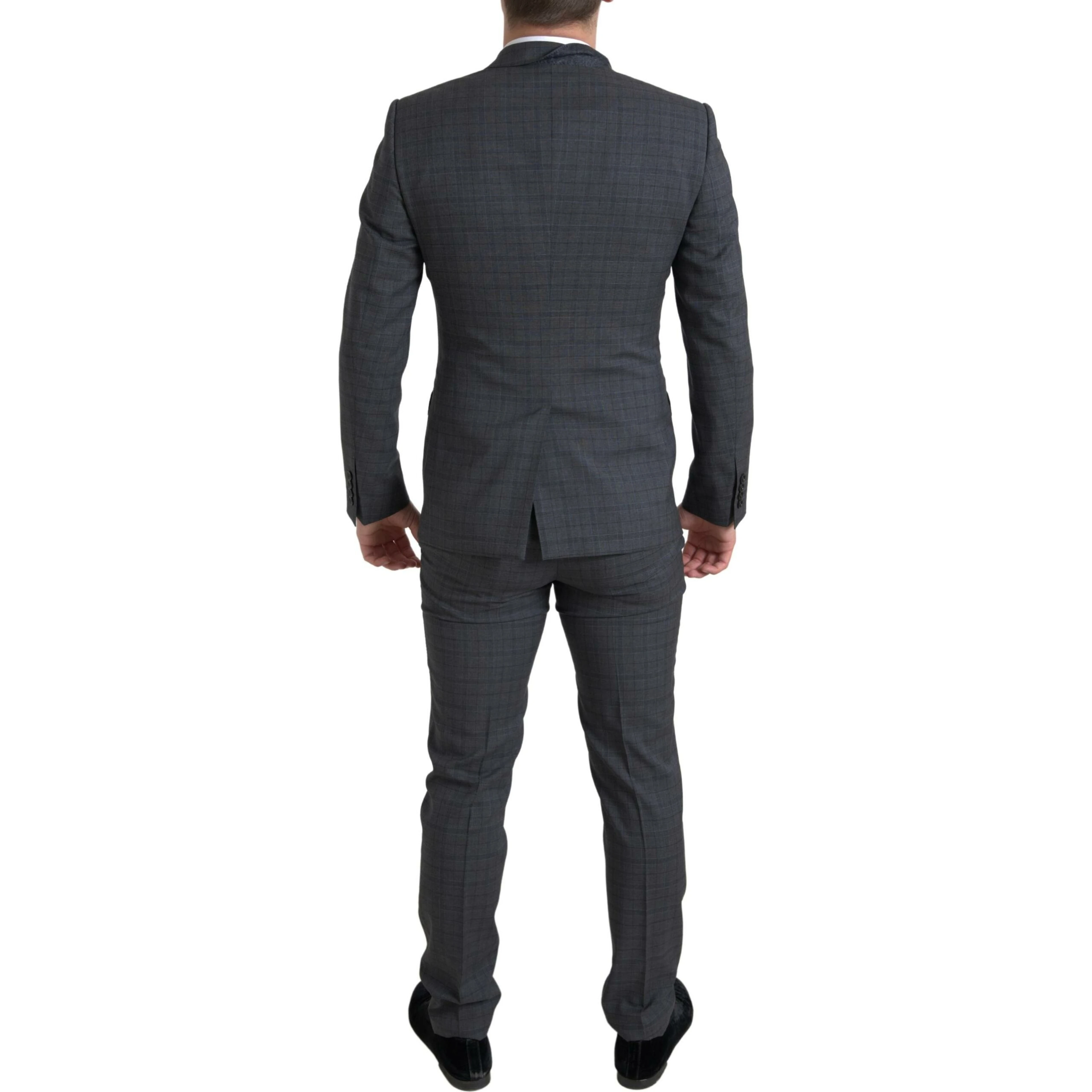 Gray 2 Piece Single Breasted MARTINI Suit