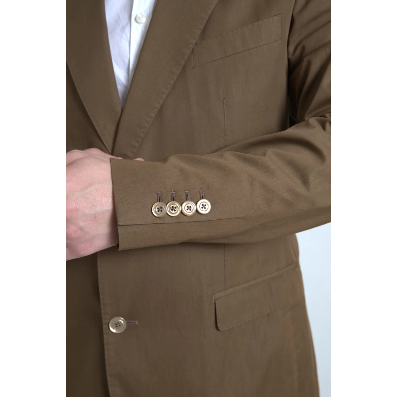 Brown 2 Piece Single Breasted TAORMINA Suit