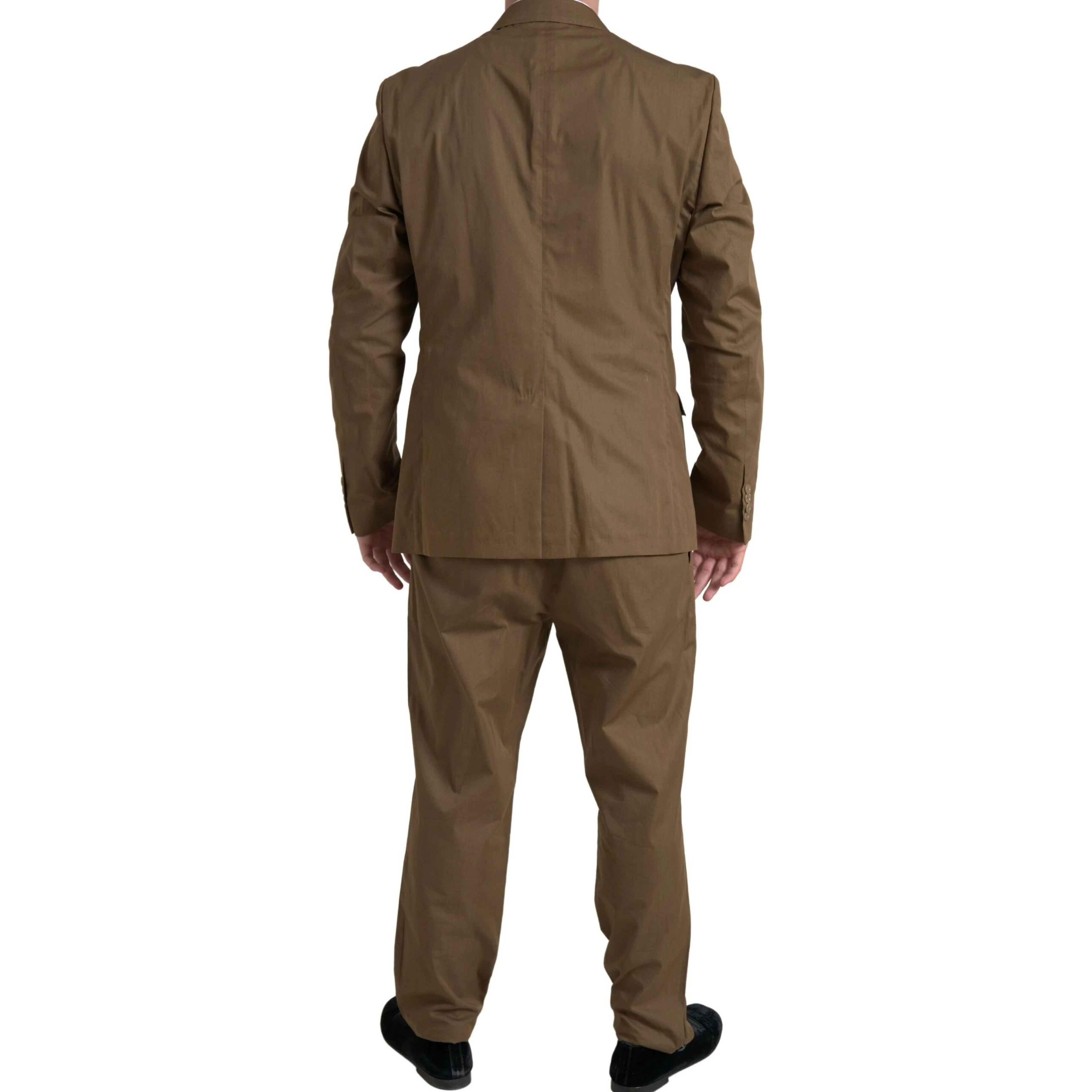 Brown 2 Piece Single Breasted TAORMINA Suit
