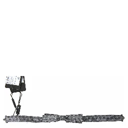 Gray Polka Dot Silk Adjustable Men Neck Papillon Bow Tie