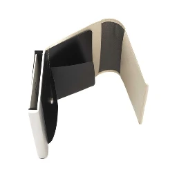 Beige Calfskin Wallet