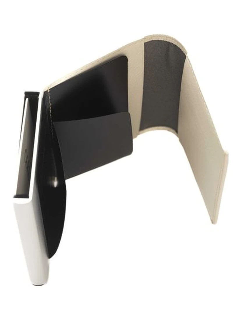 Beige Calfskin Wallet