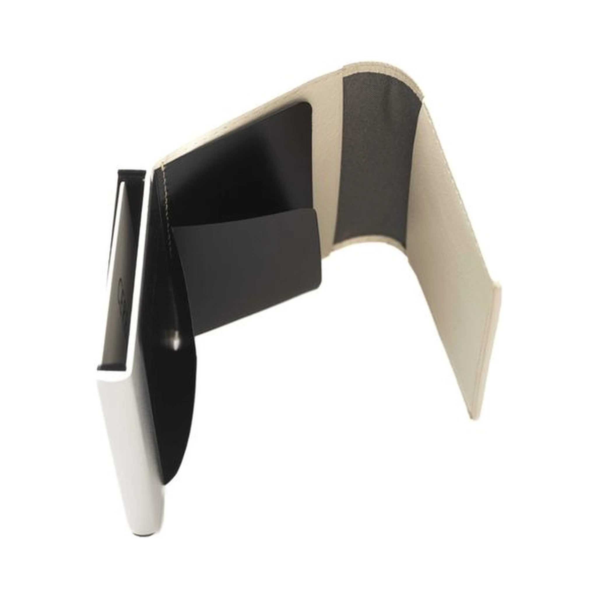 Beige Calfskin Wallet