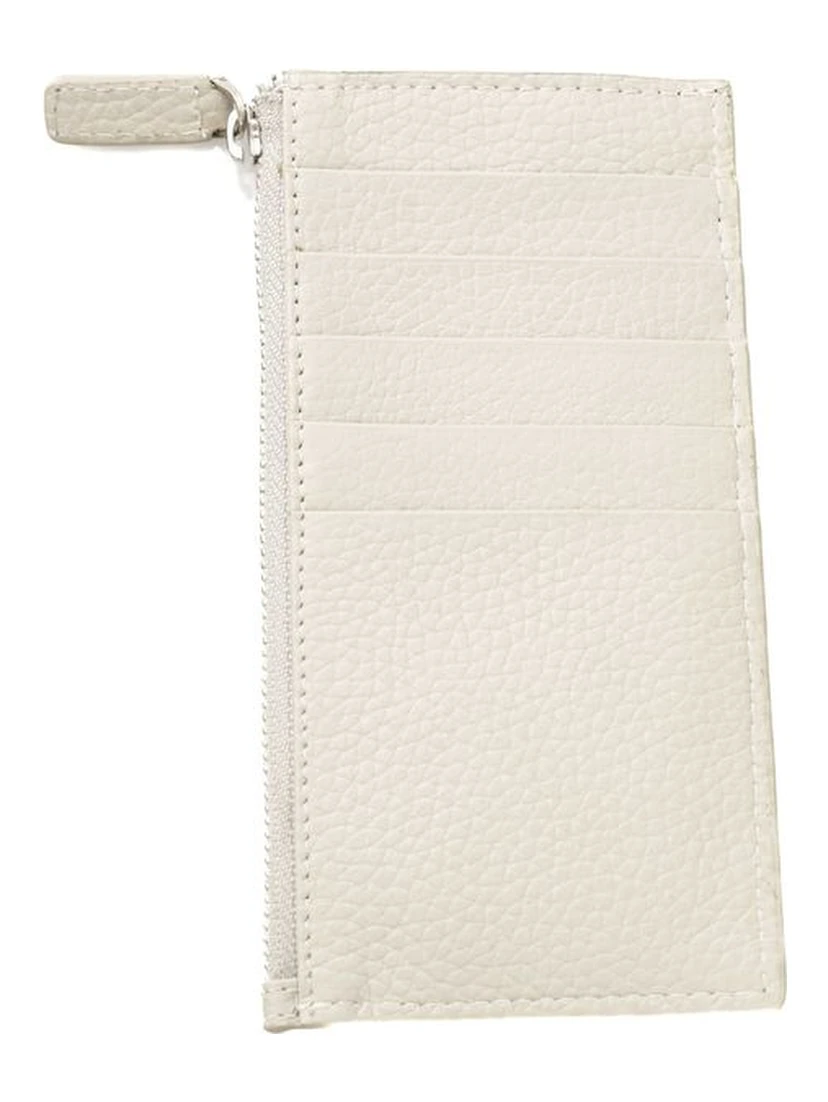 White Leather Wallet