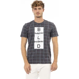 Gray Cotton T-Shirt