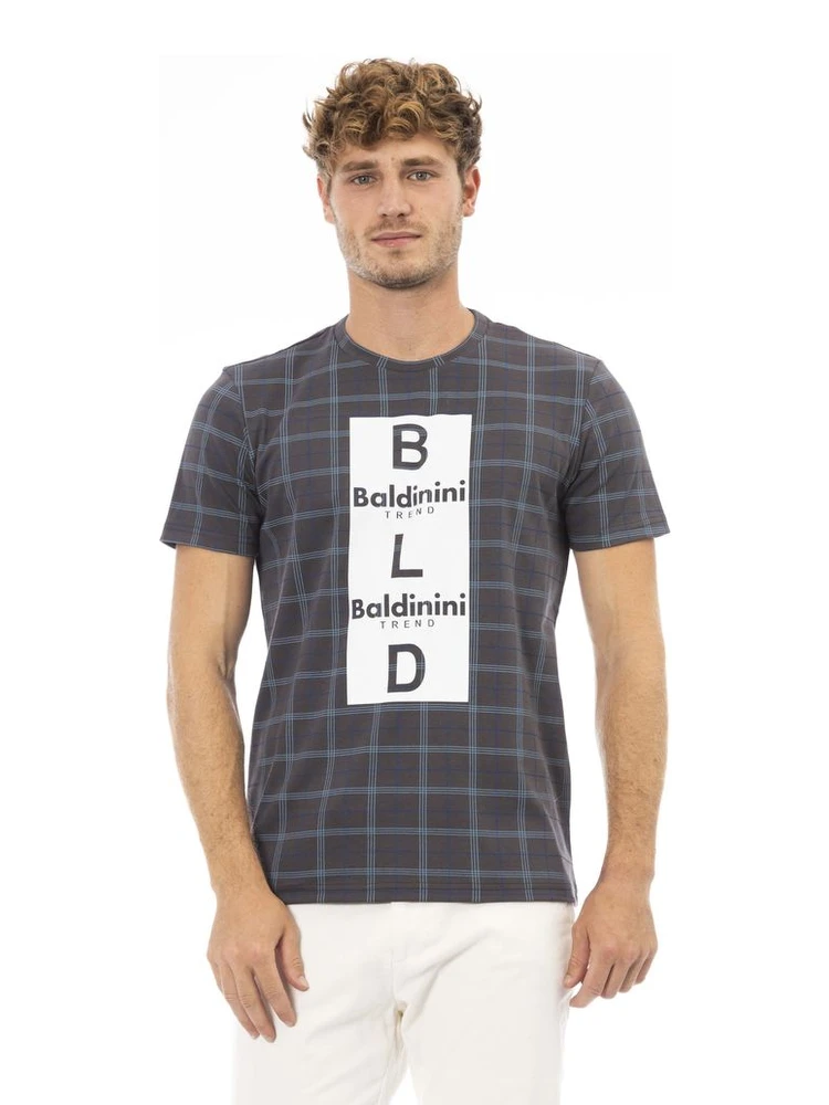Gray Cotton T-Shirt
