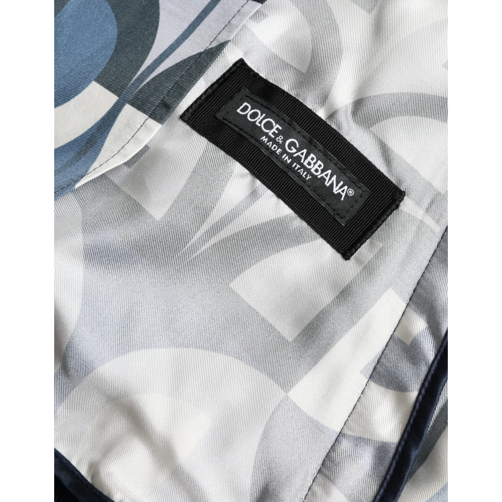 Multicolor Logo Print Bomber Blouson Jacket