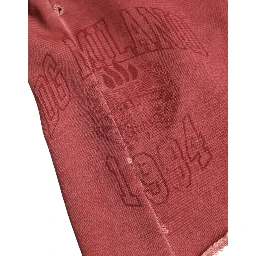 Maroon Cotton High Waist Sweatshorts Shorts