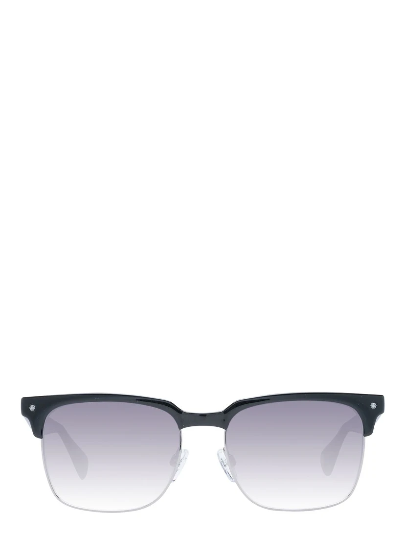 Black Acetate & Metal Sunglasses