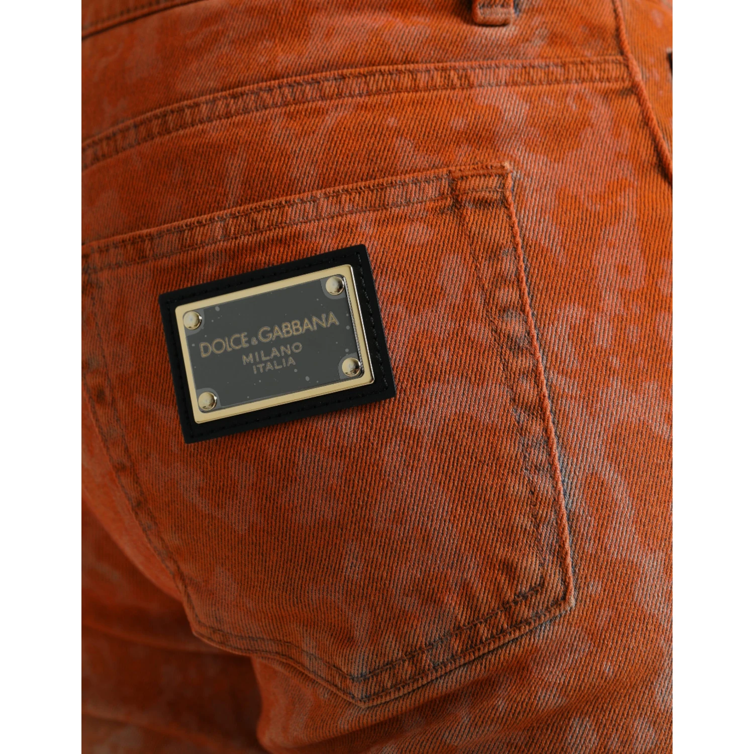 Multicolor Ombre Cotton Slim Fit Denim Jeans