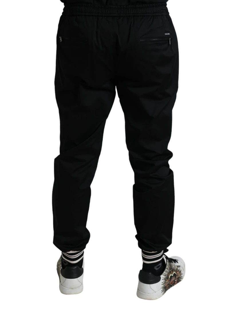 Sleek Skinny Cotton Jogger Pants
