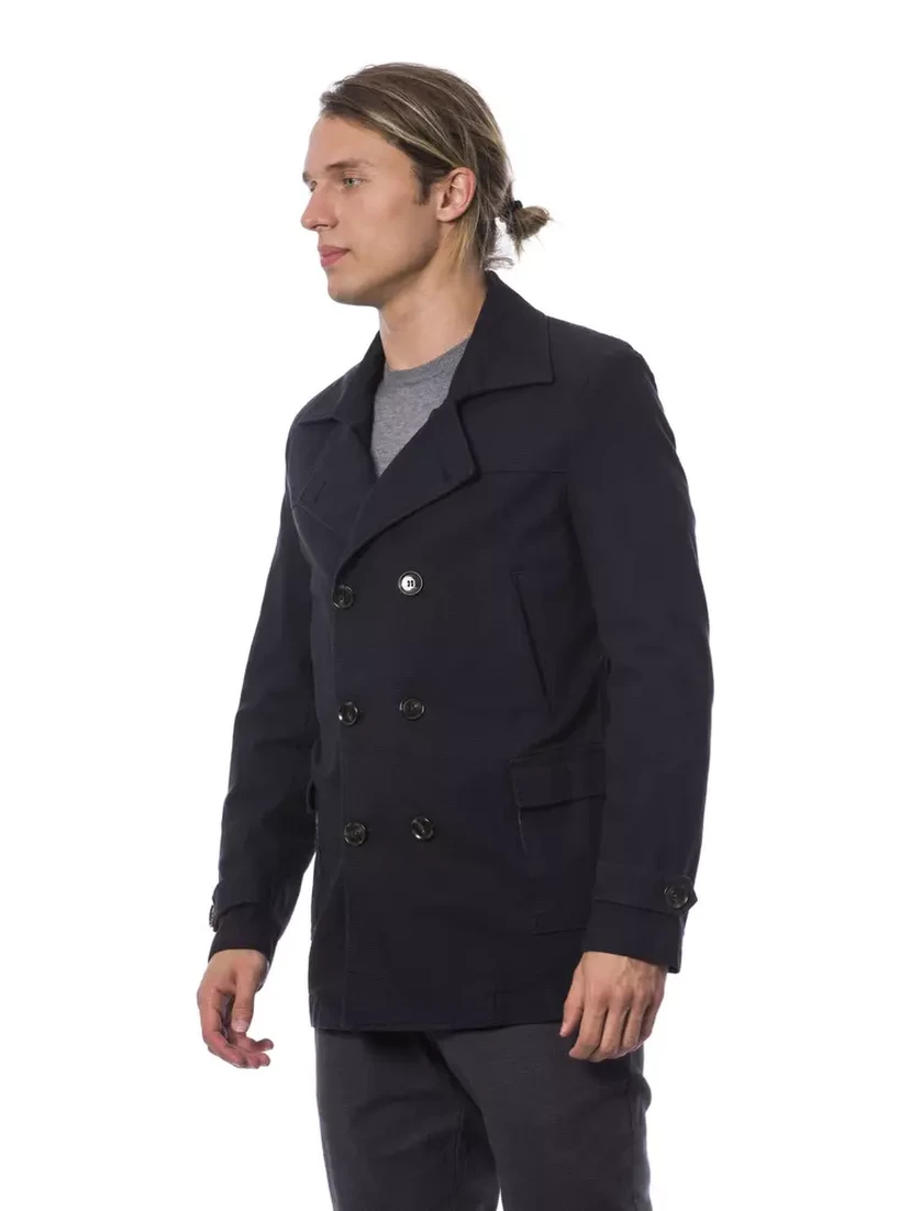 Blue Cotton Blazer