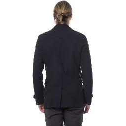 Blue Cotton Blazer
