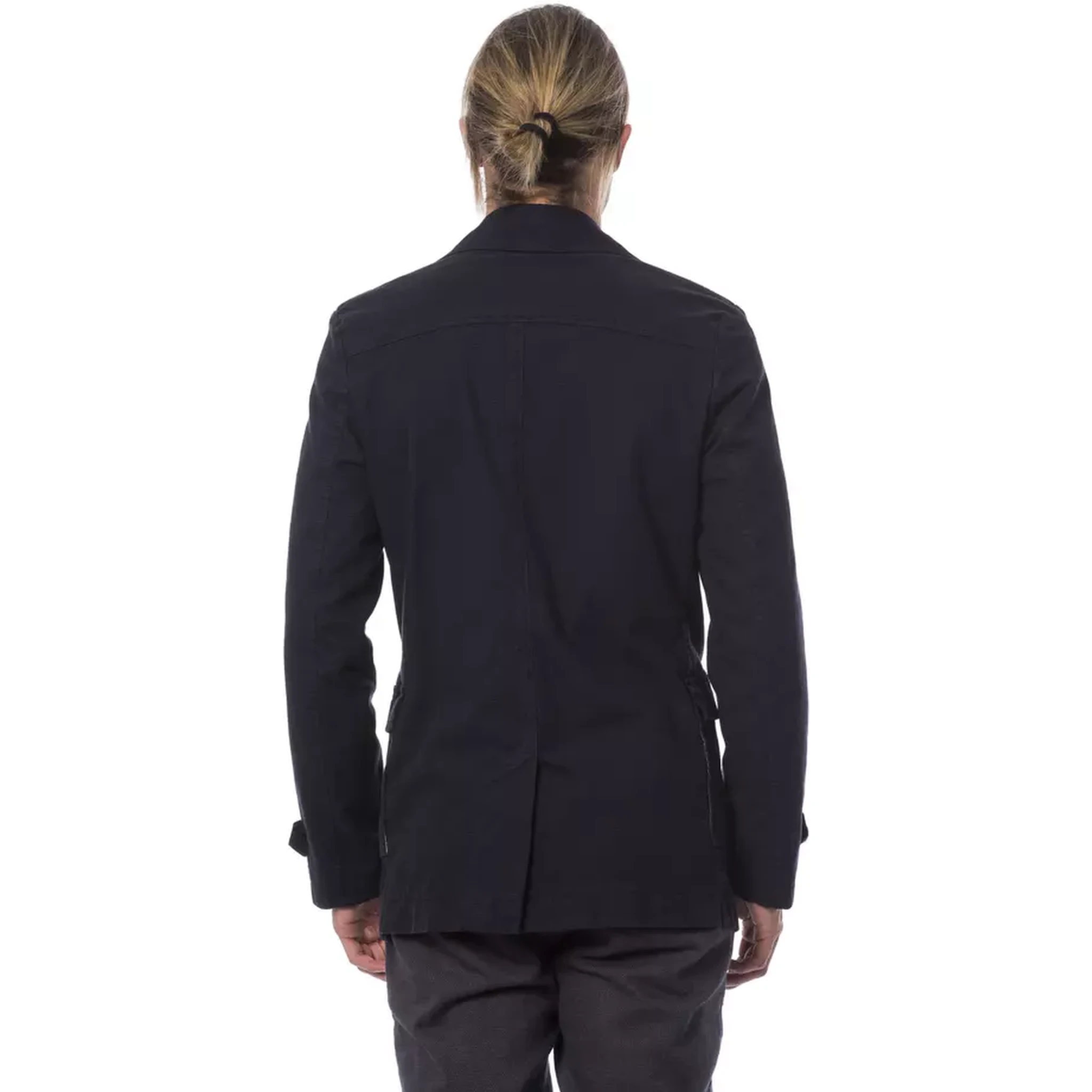 Blue Cotton Blazer