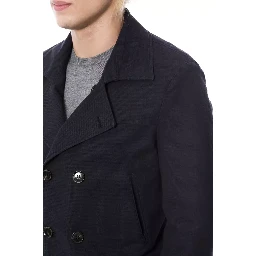 Blue Cotton Blazer