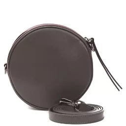 Burgundy Leather Crossbody Bag