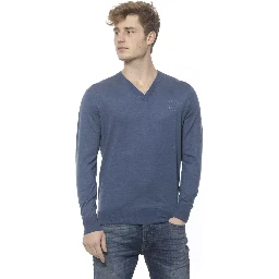 Blue Cashmere Sweater